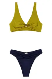 ELISABETTA FRANCHI Two-Tone Bikini