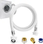 Washing Machine Water Hose | Portable Wash Machine Hoses Connection and Supply Lines - Water Inlet Hose, PVC Water Supply Lines, Easy to Install