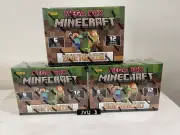 NEW 2024 PANINI NFL MINECRAFT MEGA BOX 3x LOT COLOR BLAST CUBIC FACTORY SEALED