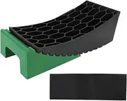 Leveling Blocks,Heavy Duty Wheel Chock - Secure Interlocking Heavy Duty Stabilizer with Non Slip Mat for Vehicle Parking Truck Tire Balance Stabilizing Travel