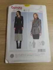Burda Sewing Pattern 6847 Size 8-18 Uncut