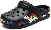 [YUKTOPA] Kids Boys Girls Cute Cartoon Clogs Shoes Lightweight Non Slip Garden Shoes Water Shower Beach Pool Slides Sandals