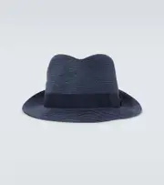 [Borsalino] Borsalino Straw Panama hat M blue