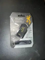 Browning Night Seeker 2 USB Cap Light Rechargeable White & Green LEDs Wide-Angle
