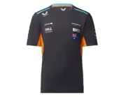 McLaren 2023 Youth Oscar Piastri Setup Tee - Phantom/Autumn Glory