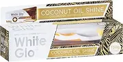 White Glo Coconut Oil Whitening Toothpaste, Refreshing Coconut & Mint Flavour, Premium Fluoride, Holistic Oral Care, Infused Luxurious Coconut Oil For Sparkling White Teeth and Ultimate Clean - 150g