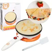 MasterChef Cordless Crepe Maker with Non-stick Dipping Plate plus Electric Base