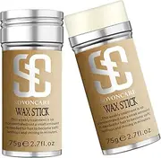 SOVONCARE Hair Wax Stick for Wigs, Bed Head Stick Edge Control Slick Stick Hair Pomade Stick Non-greasy Styling Wax 2.7 Oz, Long Lasting, Temporary Hair Styling Product (Pack of 2)