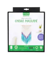Crayola Signature Make Your Own Ombre Macrame Kit