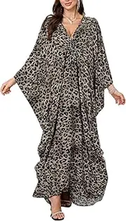 [LikeJump] Women's Summer Beach Dresses, Maxi Kaftan, pareos, Beach Cover-up