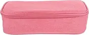 Gadpiparty Electronics Organizer Case, Zipper Cable Organizer Bag Outdoor Travel Electronic Accessories Carry Case Container for Cord USB Cable Charger Phone Pink