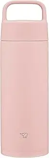 [ZOJIRUSHI] SM-RS50-PA Stainless Steel Mug, Water Bottle, 16.9 fl oz (500 ml), Handle Type, Dishwasher Safe, Seamless Stop, Only 2 Cleaning Points, Pink