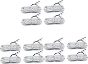 SUPVOX Sets v Led Car Lights Interior Truck Trailer Side Marker Indicators Super Bright Led Work Lights for Vehicles Pcs