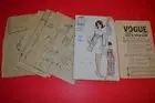 Vogue 5900 sewing pattern, womens dress, size 10, vintage, cut-complete