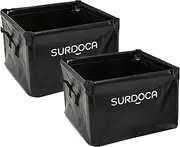 SURDOCA Fully Waterproof Car Trunk Organizer, Foldable Car Boot Storage Box, Multifunctional Storage Box for Car Srorage, Fishing or Barbecue,18 Liters