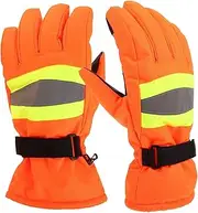 [WOFASHPURET] Gloves for Women Winter Warm Outdoor Driving Reflective Full Finger Non-skid Comfortable Men's Gloves