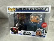 Funko Pop! Vinyl: Star Wars - Darth Maul vs. Ahsoka GameStop (Exclusive) 2/1