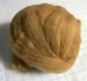 Autumn Gold - Finest Romney & Merino Wool Roving (.5 Oz)