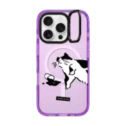 iPhone 16 Pro Impact Ring Stand Case MagSafe Compatible WHOSMiNG - WHAT