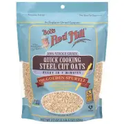 Bob's Red Mill Quick Cooking Steel Cut Oats 22-ounce