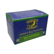 Dancing Moon Jamaica Blue Mountain® Half Caff Blend, 12 Single Serve Coffee Pods