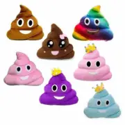 30cm Poo Family Emoji Emotion Pillow Stuffed Plush Cushion Pillow Funny Doll
