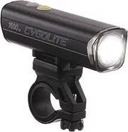 Cygolite Velocity Pro 1,600 Lumen Bicycle Light– Anodized Aluminum Alloy– 9 Light Modes– Fine Tunable Brightness- Compact, IP67 Waterproof– Secure Hard Mount– USB-C Recharge– Road & Mountain Bicycles