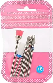 Nail Drill Bits Tungsten Ceramic Gel Removal Cuticle Remover Manicure Tool for Salon Spa DIY Nail Art