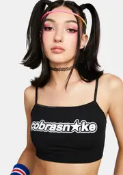 [The Cobra Snake] Cropped Spaghetti Tank