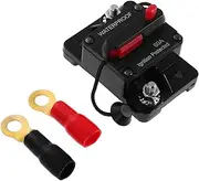 TOPPERFUN 60a Car Audio Fuse Block Motor Protection Switch Rv Fuse Panel Dc Isolator Boat Electrical Panel