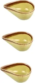 3 Pcs Aromatherapy Dish Coffee Creamers Facial Mixing Bowl Vinegar Dish Aroma Oil Dish Sauce Bowl Ceramic Dipping Dish Ceramic Mixing Bowls Spa Bowls Mini Ceramics Aromatherapy Oil
