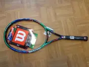 NEW old Stock Wilson Pro Staff 6.7 EB OS 110 4 1/8 grip Tennis Racquet