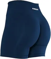 [AUROLA] Intensify Workout Shorts for Women Seamless Scrunch Short Gym Yoga Running Sport Active Exercise Fitness Shorts