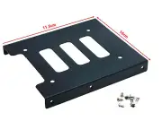 1x PC Metal 2.5" to 3.5" SSD to HDD Mounting Adapter Bracket Hard Drive Holder