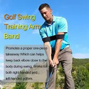Golf Swing Trainer - Swing Correcting Arms Bands - Swing Training Aid