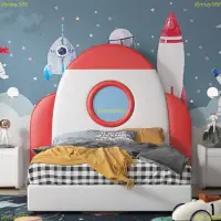 在飛比找蝦皮購物優惠-限時熱賣 創意兒童床架 兒童床男孩卡通床1.2米女孩創業儲物