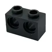 Lego 32000 Dark Bluish Gray Technic Brick 1 x 2 With 2 Pin Holes Element 4210762