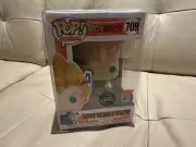 Funko Pop! - Super Saiyan 2 Vegeta #709 GLOW CHASE PX Previews w/ Protector