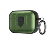 Full Protective Cover for AirPods Pro 2nd Generation, AirPods Pro 2 Case with Keychain - Green