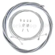 Bicycle Brake Cable Kit for Drop Bar Road - GRAY GREY SILVER
