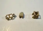 Tan Tactical Army Vest, backpack & belt compatible w/toy brick minifigures.