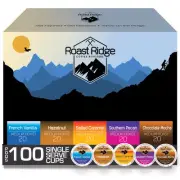 Single Serve Coffee Pods for Keurig K-Cup Brewers, Variety Pack, 100 Count (2...