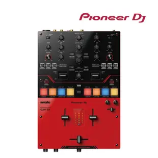 【Pioneer DJ】DJM-S5 雙軌刷碟混音器 + HDJ-X5BT-R 耳罩式藍牙監聽耳機 + 光炫潮流USB 32GB(原廠公司貨)