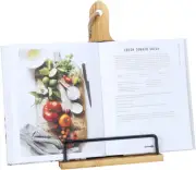 Cookbook Stand for Kitchen Counter Adjustable Ipad Tablet Recipe Book Holder Rus