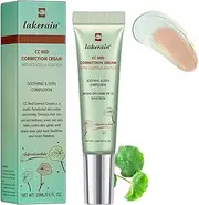 CC Red Correction Cream With Centella - Color Correcting Formula for Blemishes, Red Skin, & Acne Marks - Lightweight, Non-Greasy - Hydration Skin and SPF Protection