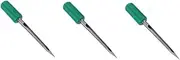 Yardwe 3pcs Grain Powder Solid Sampler Durable Stainless Steel and Plastic Soil Sampling Tool