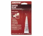 Loctite 37425 Super Glue Instant Adhesive Tube, 2g, 6 Pack