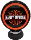 Harley Davidson Motorcycles Bar Lighting Garage Light Sign Illuminated Globe ...