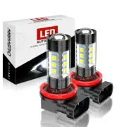 2X 6000K White H11/H8 LED Fog Light Bulb Lamp 80W For 2011-2019 Toyota Sienna (for: Toyota)