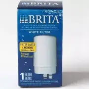 Replacement for Brita Faucet Filter, Brita On Tap Water Filtration System White